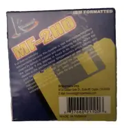 IBM Formatted 1.44 MB MF-2HD Diskettes K Hypermedia 10 Diskettes Sealed