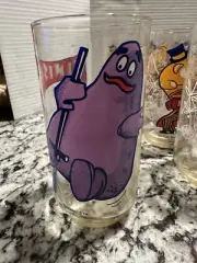 1977 McDonalds Glass Action Series McDonaldland Character Grimace
