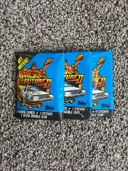 1989 BACK TO THE FUTURE II SEALED TRADING CARDS PACK (1)