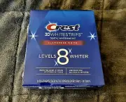 Crest 3D Whitestrips Glamorous White - 8 Levels Whiter - Expires 08/2025