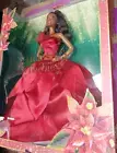 Barbie Signature 2022 HOLIDAY BARBIE DARK-BROWN HAIR AfricanAmerican-Damaged box