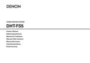 Denon DHT-FS5 Home Theater System Owners Manual
