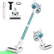 [SINCHEREU] Cordless Vacuum Cleaner Powerful,Lightweight 3-in-1 Hoover Cordless,Stick Vacuum Cleaner Cordless,Up to 45 Mins Runtime,Anti-Tangle for Hard Floors, Pet Hair
