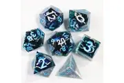 Dudley's Gallery - Storm Sorcery Sharp Edge Resin Dice Set