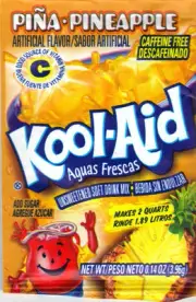 Kool-Aid Drink Mix Pina Pineapple 10 Packets sealed NEW
