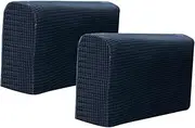 RORPOIR 2pcs Stretch Polar Fleece Sofa Armrest Covers Sofa Protector Covers for Recliner Throw Seat Home Office Decor