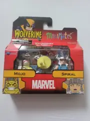 Marvel MiniMates Mojo and Spiral 2.5" Figures, Wolverine / X-Men - Sealed