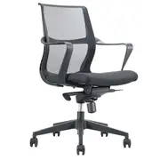CHEVY BOARDROOM Chair BLACK FABRIC