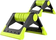 1 Pair Push-Up Bar Stand Foldable Men Women Abdominal Exercise Trainer Push-up Support Grip Handle Gym Fitness Equipment