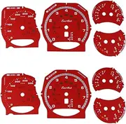2X Gauge Face Dial Facelift for 971 718 Paramera 991 Dash Cluster Overlay