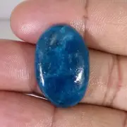 A1 Quality Natural Apatite Oval Cabochon Wire wrap Gemstone 24.20 Cts 17X26X5MM
