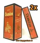"Chandan" 2 Boxes Balaji Masala Sandal Mysore Incense Sticks 180g (12x15g)