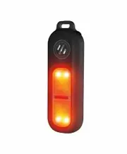 Rechargable Personal Safety Alarm for Women Night Running Runners Strobe Lights 3 Color Flashing Gift TypeC Power COL Black