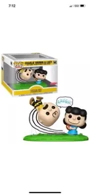 Funko POP Moment Peanuts Charlie Brown & Lucy Target Exclusive # 1682 PreOrder