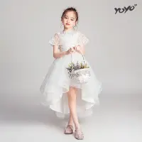在飛比找蝦皮購物優惠-【YOYO】現貨快速到貨2021女童禮服公主裙花童婚紗蓬蓬紗