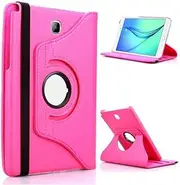 360 Rotating Leather Case Cover For Samsung Galaxy Tab A 8.0 Inch T350 T351 T355 Pink