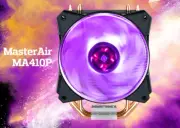 Cooler Master MASTERAIR MA410P RGB LED Heatsink CPU Cooler LGA1150/1151/2066 AM4