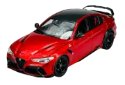 BBURAGO ALFA ROMEO GIULIA GTAm RED 1:18 DIE CAST METAL MODEL NEW IN BOX 11049