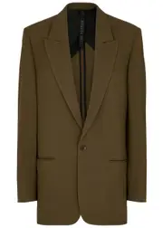 Petar Petrov Twill Blazer - Brown - 38 (UK10 / S) 38 (UK10 / S)