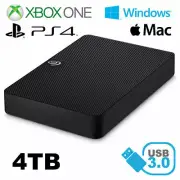 Seagate 4TB Portable HDD High Speed USB 3.0 Hard Drive for PS4, Xbox One, PC