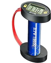 Hkuoeue Battery Tester | Magnetic Battery Meter Analyzer Monitor - Portable Household Monitor Meter for AA, C, D, 9V Batteries Voltage and Capacity Detection