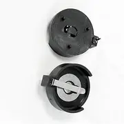 Aexit 2 (Power supply and power module) Pcs CR/LIR2477 Button Battery Holder (93ry504qf675) Socket Black