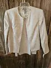 Kate Hill Light Blue/Gray Skirt Suit Set - Jacket 8 Skirt 6