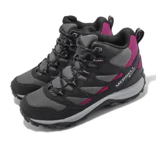 【MERRELL】越野鞋 West Rim Sport Mid GTX 女鞋 黑 登山鞋 防水 戶外 郊山 中筒(ML037310)