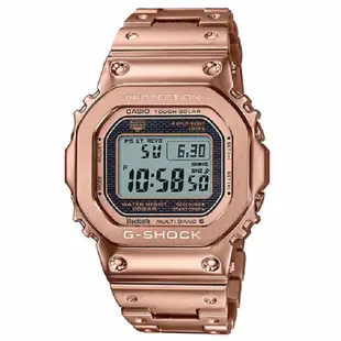 【G-SHOCK】電波藍芽太陽能電子錶~經典玫瑰金 GMW-B5000GD-4 現代鐘錶