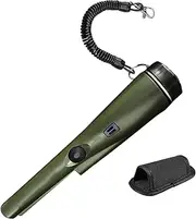 Pinpointer Metal Detector - Waterproof Handheld Metal Detector Wand - High Accuracy Portable Finder, Professional Tester with Holster for Treasure Hunting