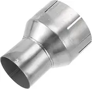 X AUTOHAUX 2"OD to 3"OD Mandrel Exhaust Bend Elbow Concentric Reducer T304 Stainless Steel Pipe Adapter 4 Inch Length Silver Tone