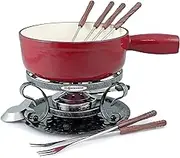 Swissmar KF-66517 Cheese Fondue Set, Cherry Red 2 Quart