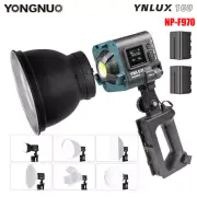 YONGNUO YNLUX100 100W 5600K Daylight LED Video Fill Light & 2*NP-F970 Batteries