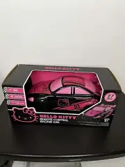 Hello Kitty Remote Control Race Car - Sanrio Drift Racing Black & Pink RC - New
