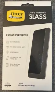 OtterBox Clearly Protected Glass Screen Protector iPhone 12 Pro Max 82921