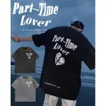 [A$AP STORE] PART-TIME LOVER💔 金屬心碎 扭曲文字 水洗短袖