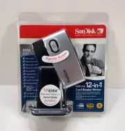 SanDisk ImageMate SDDR-89 12-in-1 USB 2.0 Flash Memory Card Reader ~ New