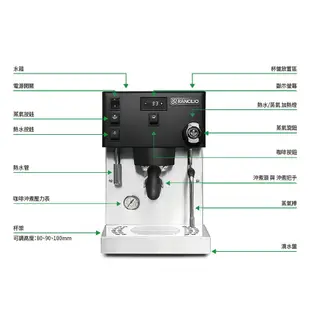 【RANCILIO】Silvia PROX咖啡機/HG6477BK(黑/110V)|Tiamo品牌旗艦館