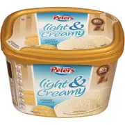 Peters Light & Creamy Classic Vanilla Ice Cream 1.8l