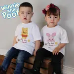 WINNIE MY BEST FRIEND 休閒短袖 T 恤 KIDS FRIENDS T 恤上衣