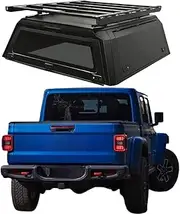 ATATNK Compatible for Jeep Gladiator GWM POER PCustomized Universal Manganese Steel Pickup Truck 4X4 Topper Cover Hardtop Canopy Truck Tonneau Cover Seal