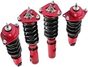Coilovers Suspension Kit Adjustable，Compatible With Toyota Celica ZZT230 ZZT231 2000-2006 Coilovers Suspension Shocks Struts