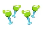 2 Pack Set Pair of Lemon Cup Beach Towel Clips