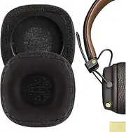 Geekria QuickFit Replacement Ear Pads for Marshall Major III Wired, Major III Bluetooth Wireless, MID ANC Headphones Ear Cushions, Repair Parts (Brown)