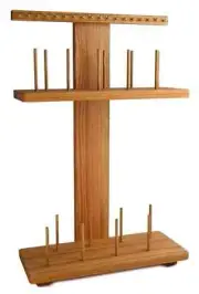 Handcrafted Thread Stand for Embroidery Sewing Machines Holds 18 Spools Or Cones