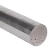 2" Diameter 6061 Aluminum Round Rod 48 Inch Length T6511 Extruded 2.0 inch Dia
