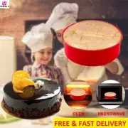 4-10 Inch Cake Mold Silicone Round Bread Muffin Pan Bakeware Baking Tray Tool
