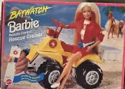 Mattel Baywatch Barbie Remote Control Rescue Cruiser 7000-91