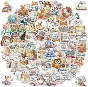 100 Pcs Book Stickers for Kids Bookish Sticker Reading Stickers Booktok Themed Sticker for Kindle Case Laptop Ebook Water Bottles Journal Scrapbook Book Lover Readers Gifts Accessories Holographic