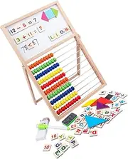 CIYODO Wooden Abacus Frame for Boys and Girls Learning Tools Math Drawing Board Educational Toy Perfect Children